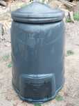 Compostor /recipiente plástico para compostagem para jardim