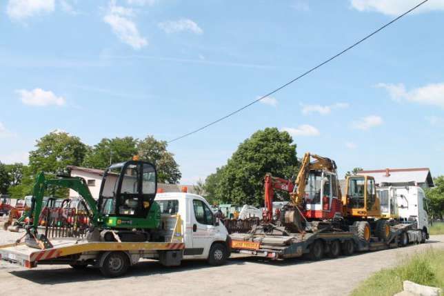 Minikoparka mini-koparka ładowarka SPRZEDAŻ - SKUP adres: BUJNÓW 42