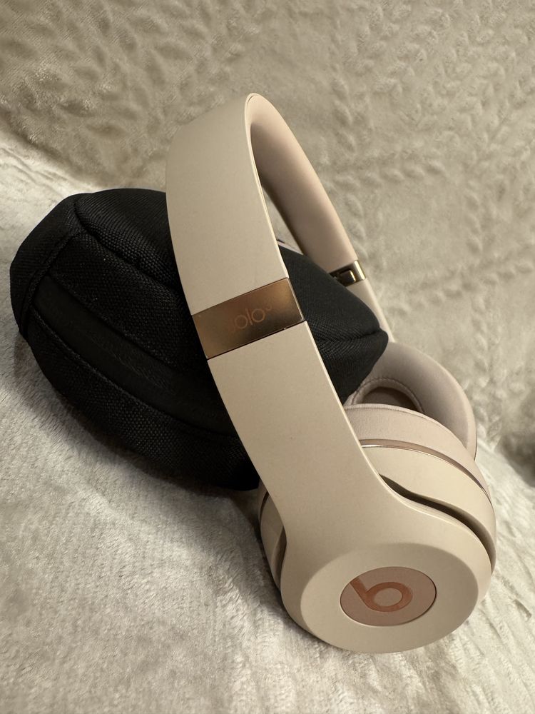 Beats Solo 3 Wireless Matte Gold Słuchawki Bezprzewodowe Złoty Mat