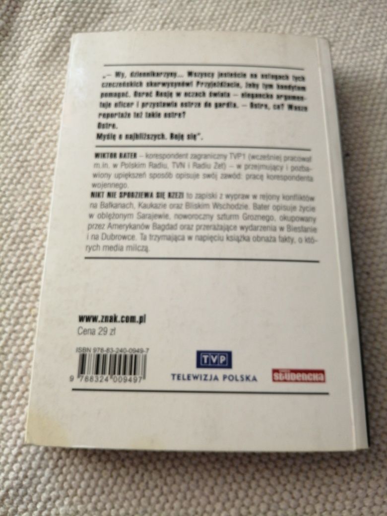 Nikt nie spodziewa się rzezi W. Bater