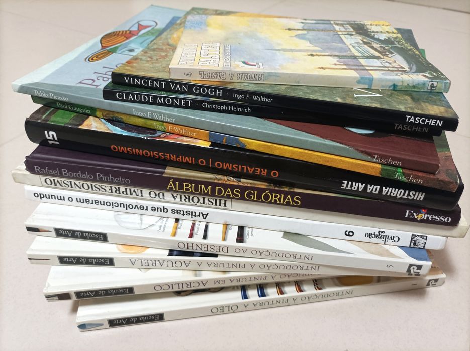 Lote de Livros sobre Arte / Pintura (Picasso / Van Gogh)