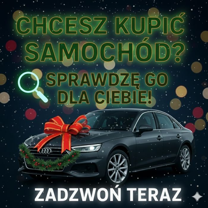 Kompleksowe sprawdzenie auta przed zakupem Pomoc w zakupie 
Z