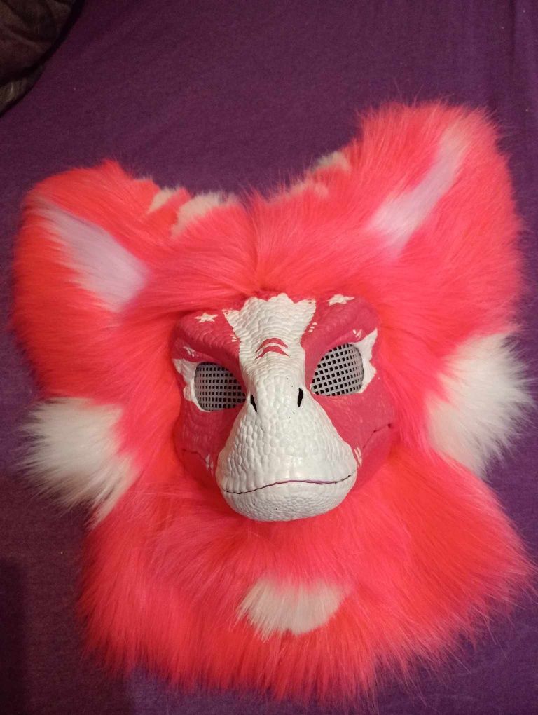Dino maska furry