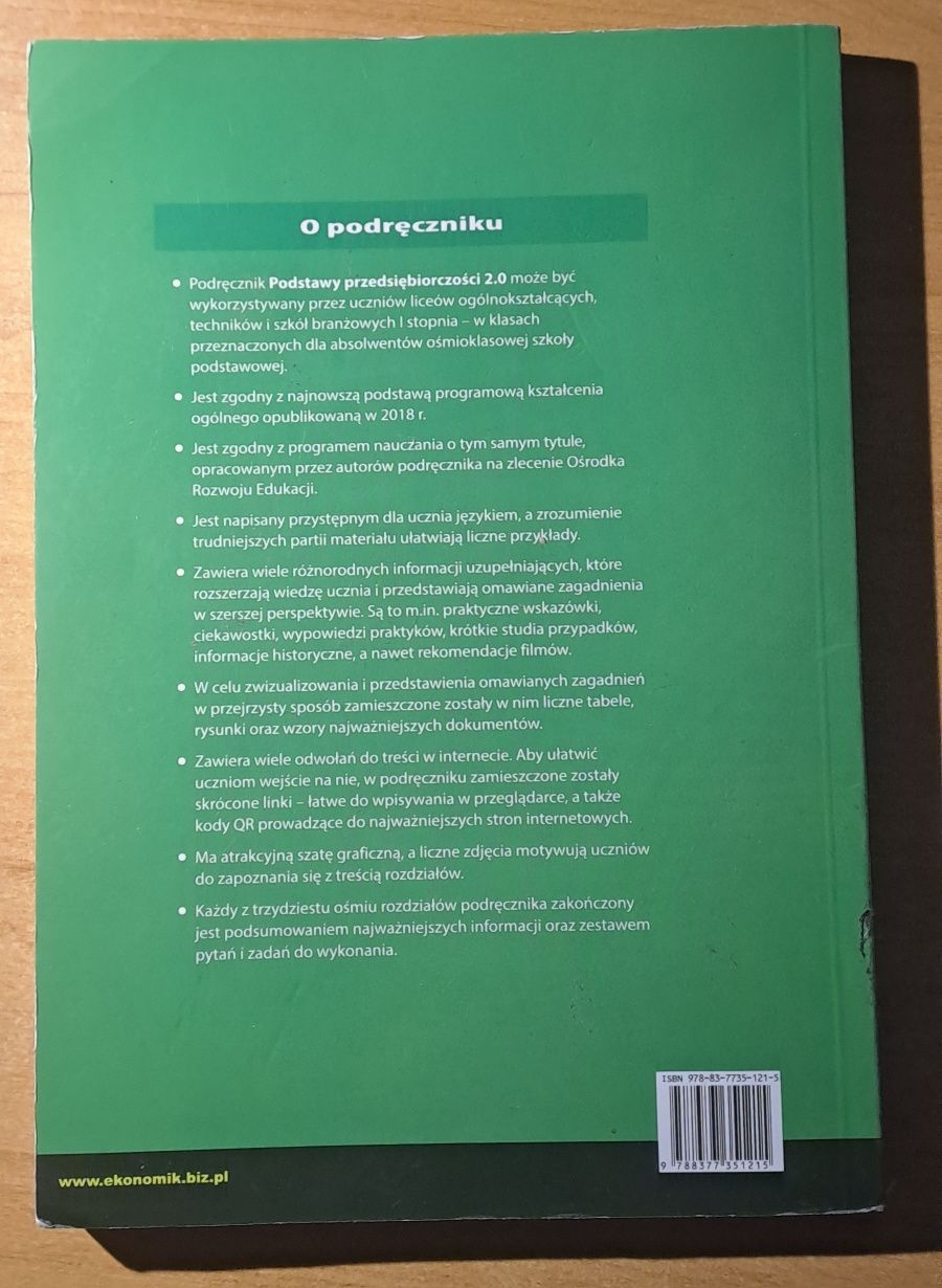 Podstawy przedsiębiorczości 2.0 Ekonomik