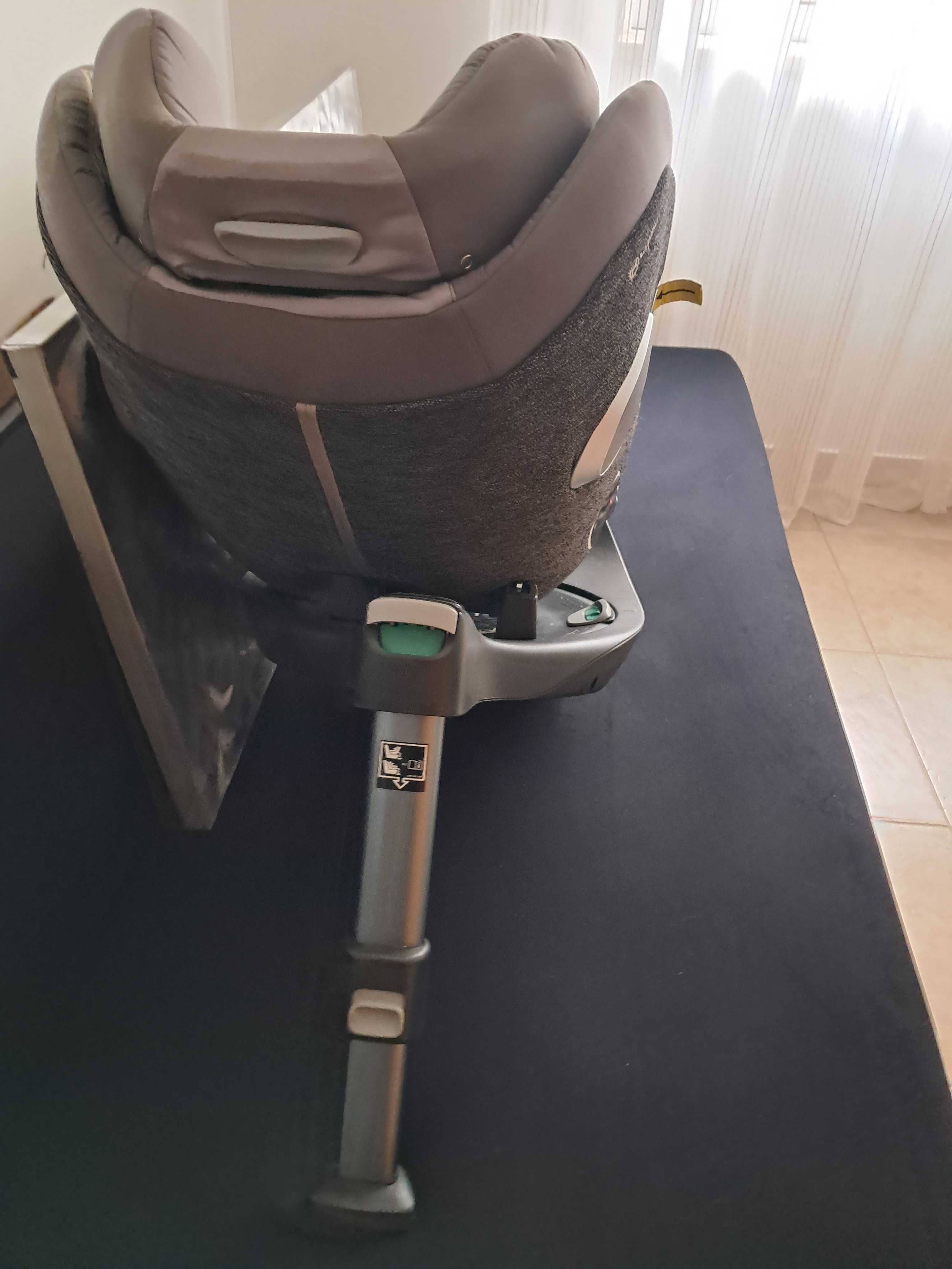 Cadeira com isofix Cybex Sirona Platinum + Base Isofix 9-18Kg