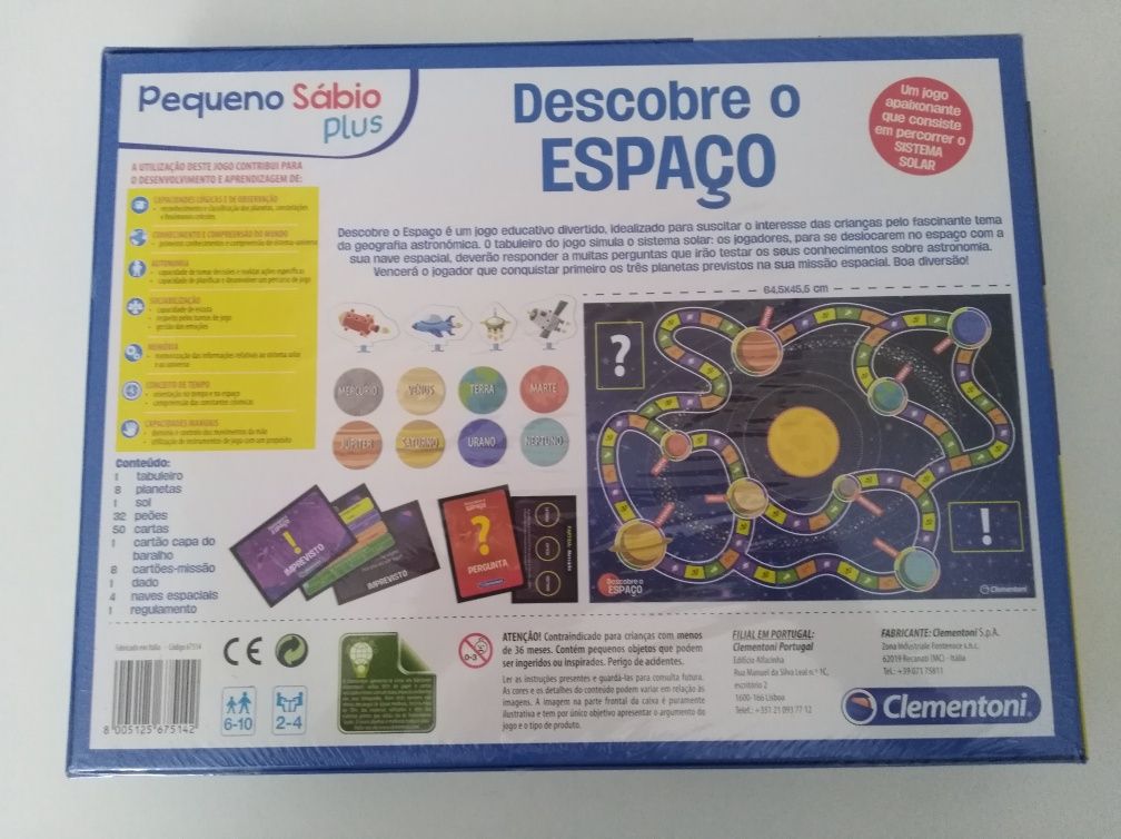 Jogo Descobre o ESPAÇO