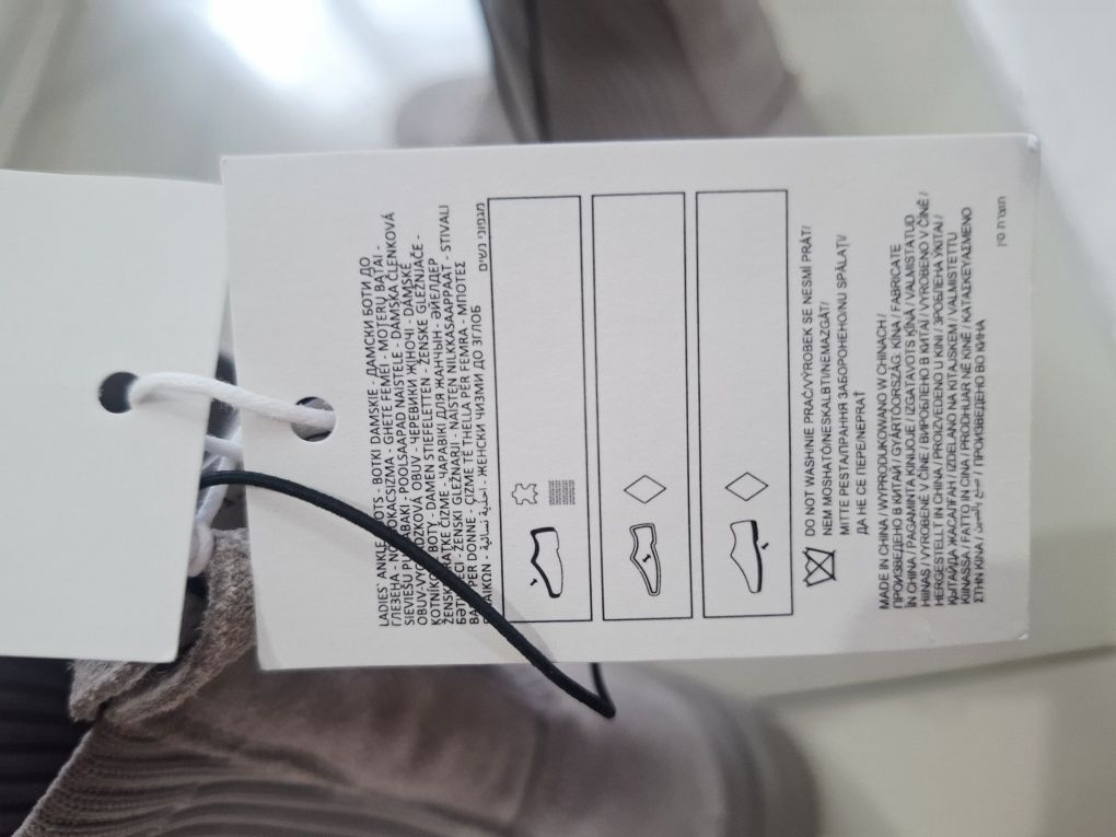 Jesienno zimowe botki buty Nowe reserved 38