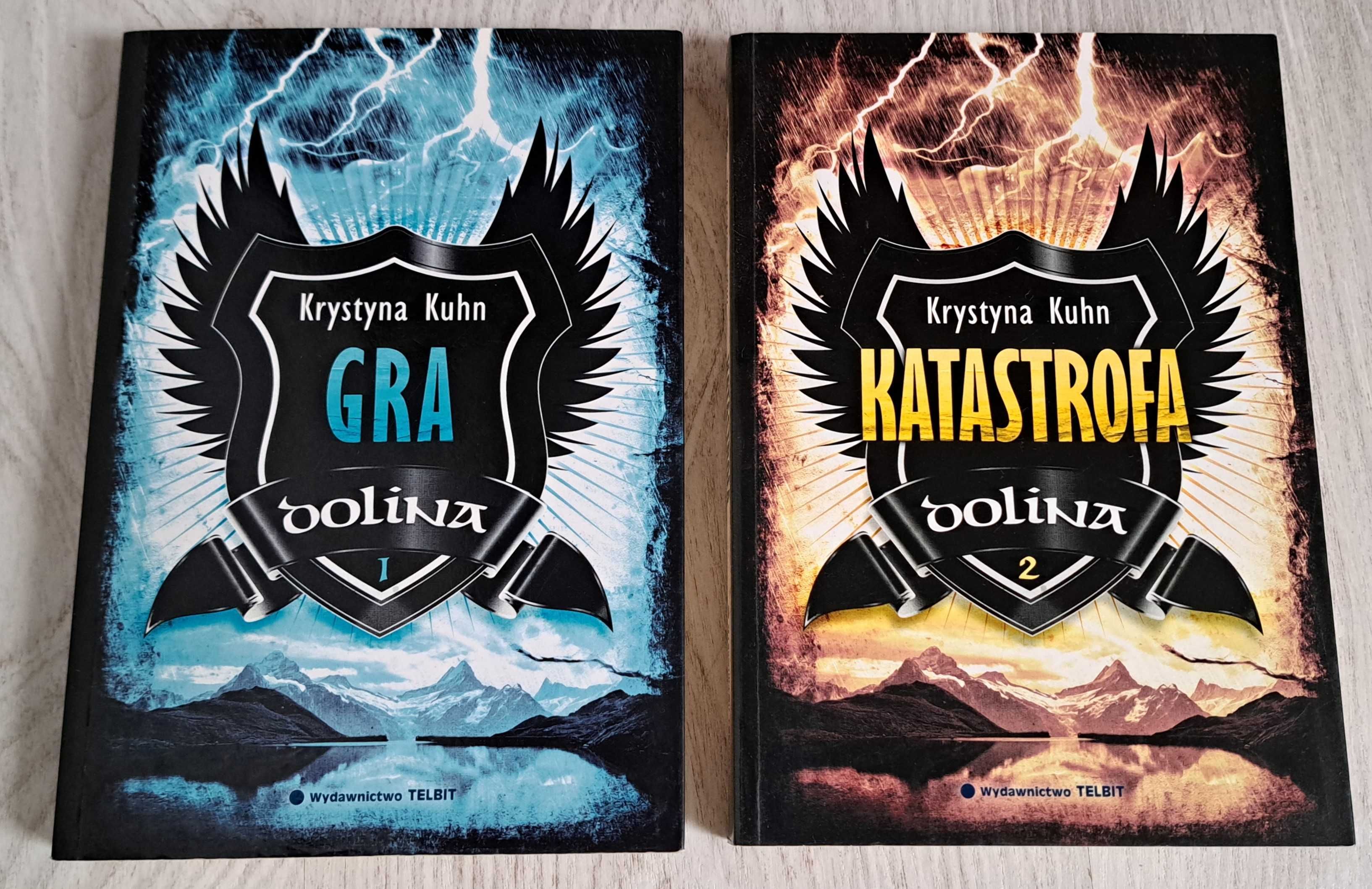 2x Krystyna Kuhn DOLINA Gra + Katastrofa