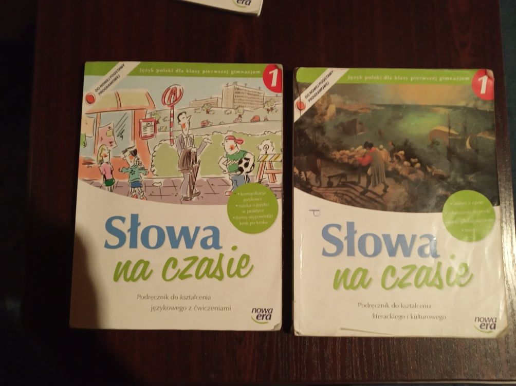 Podręczniki Słowa na czasie wszystkie części