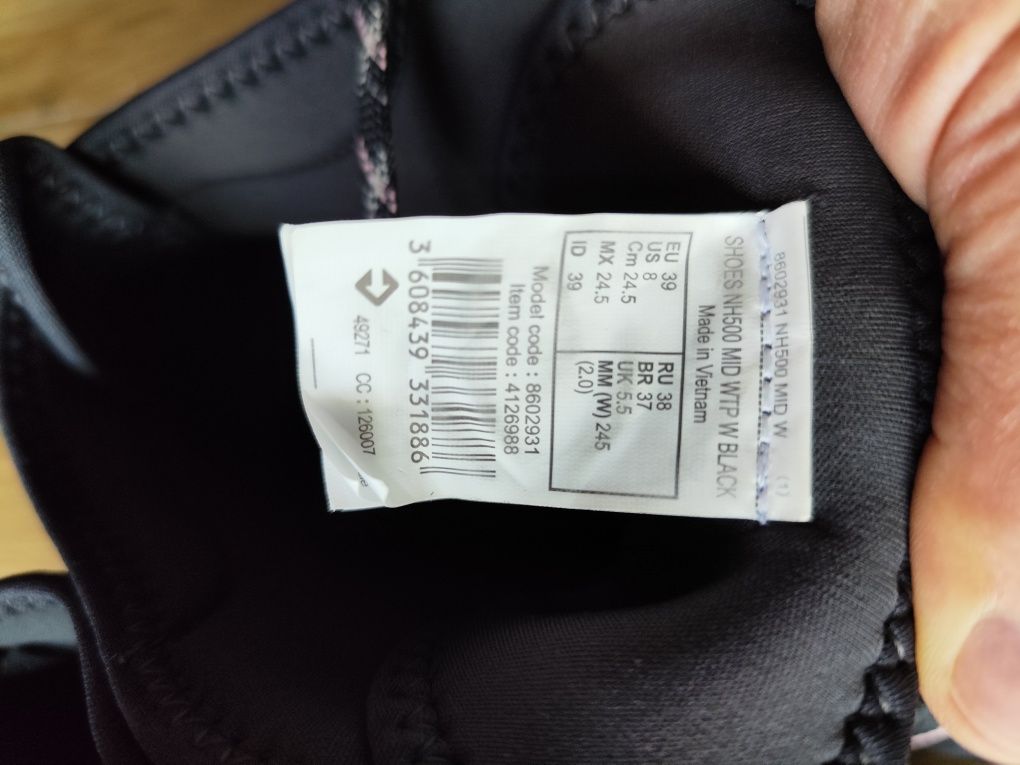 Buty damskie Quechua turystyczne