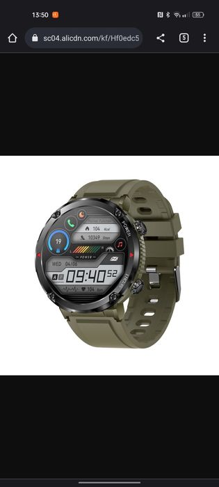 Zegarek smartwatch qwatch t30 pro rozmowy nowy