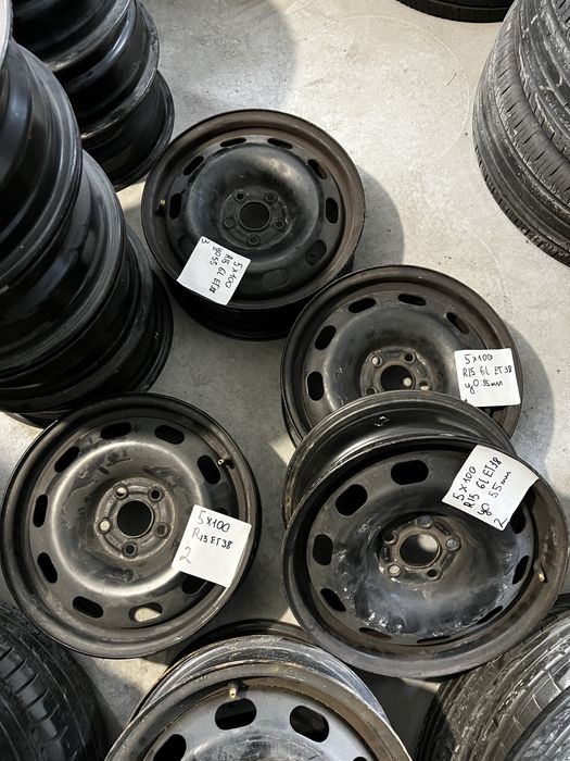 Диски R15 залізні бу 5*100 6J Et 38 комплект