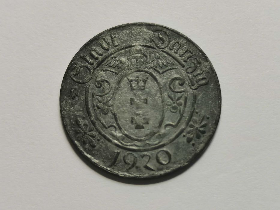 10 pfennig 1920 Wolne Miasto Gdańsk