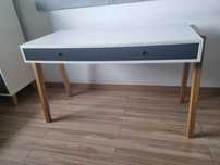 Biurko VOX Concept II drewno biały grafit 120