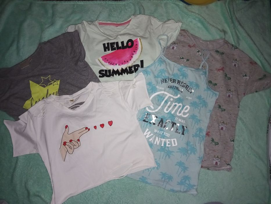 Футболки, майки на девочку, идеальное состояние