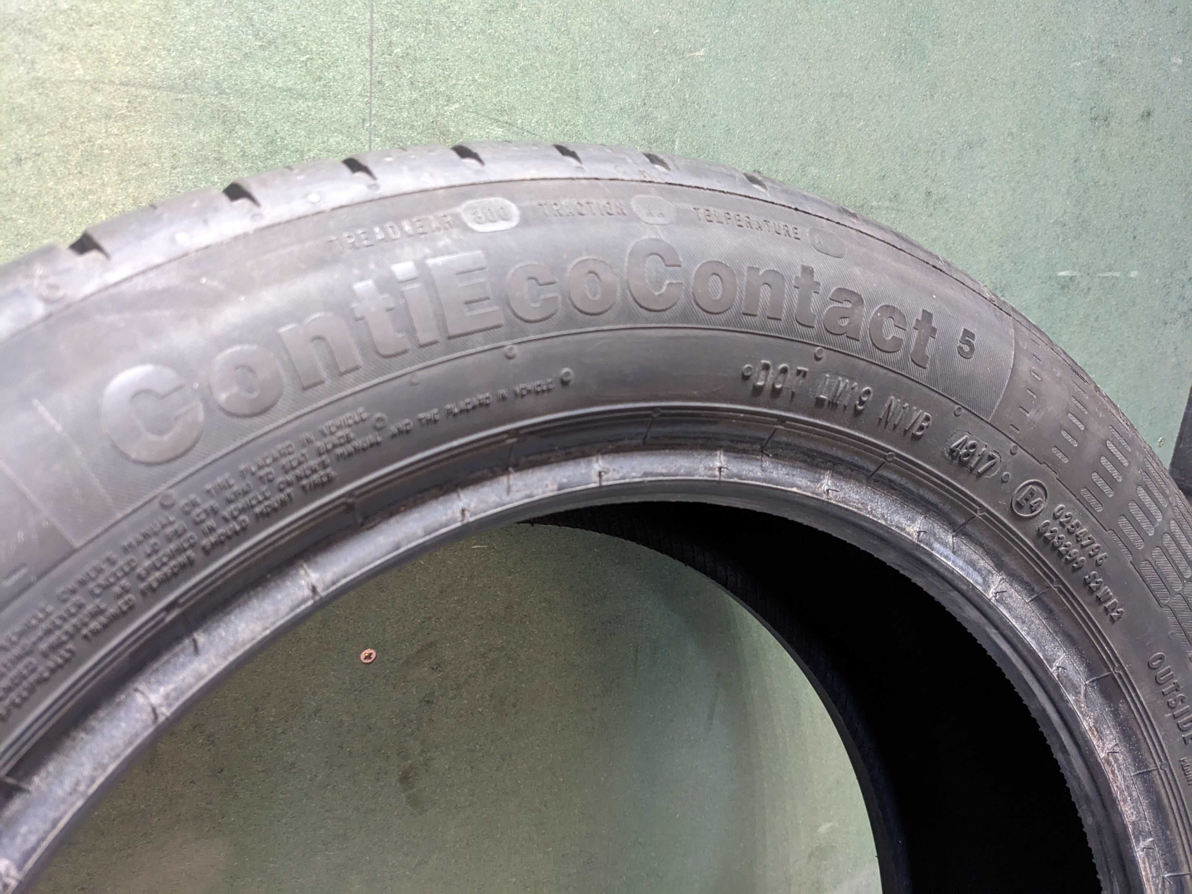 2 Opony Letnie Continental Conti Eco Contact 5 195/55/16