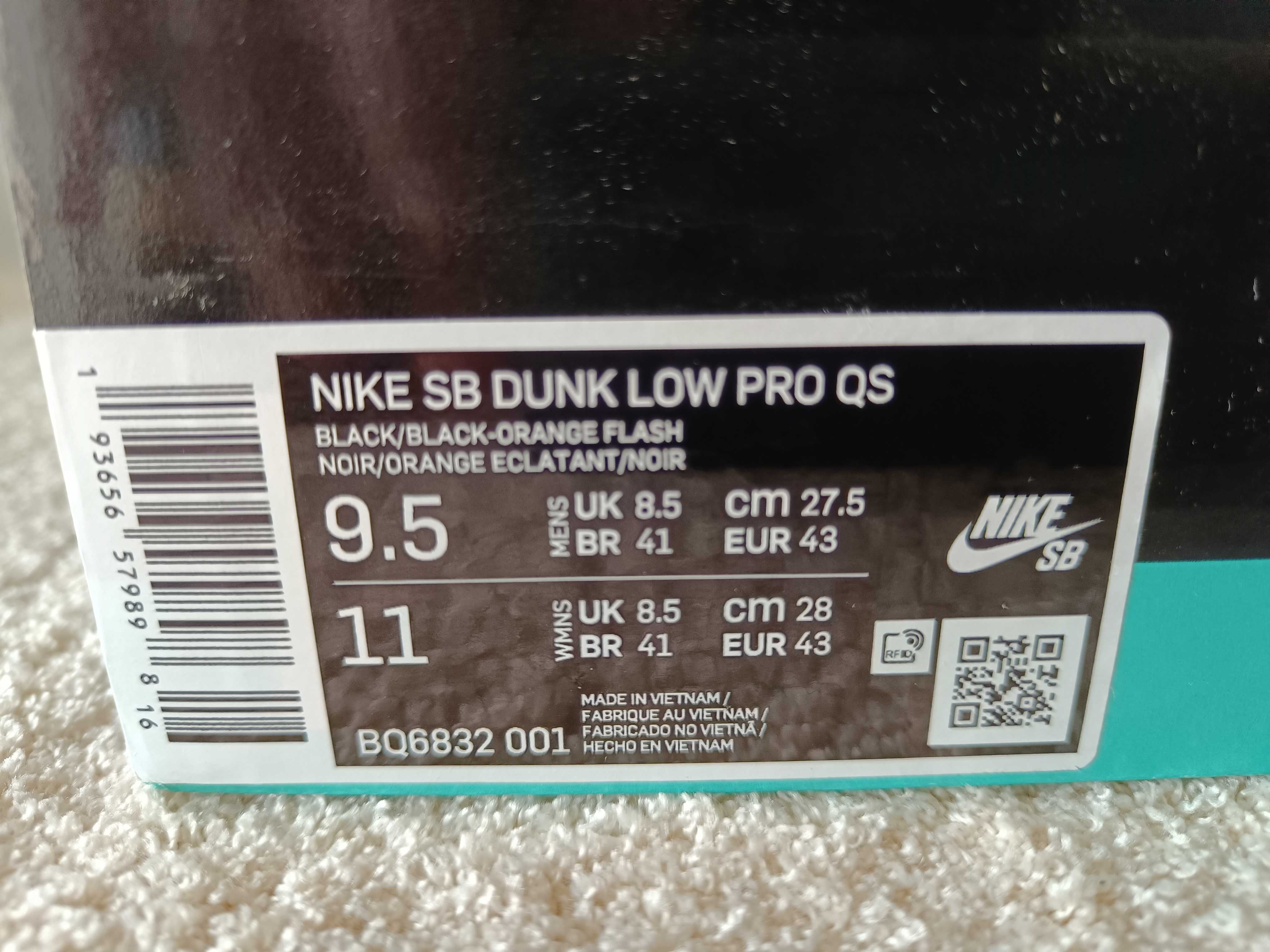 Nike SB Dunk Low Raygun Tie-Dye Black