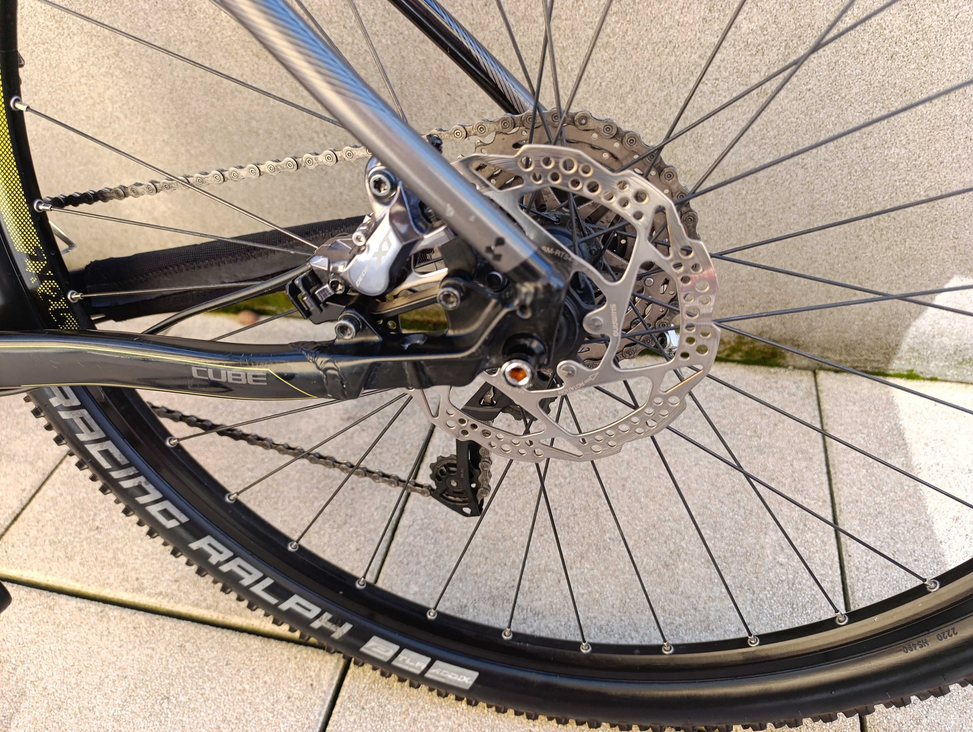 rower górski MTB Cube Race One LTD 29 full XT ROCKSHOX REBA stan 9/10