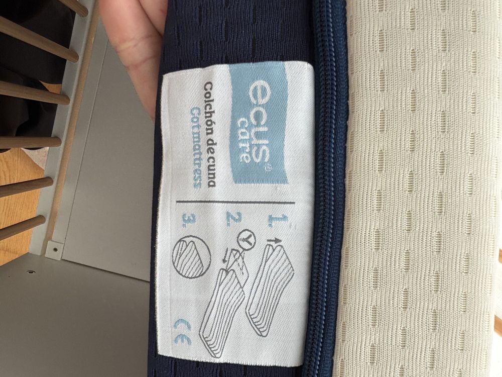 Berco cama 3 em 1  zippy com colchao ECUS