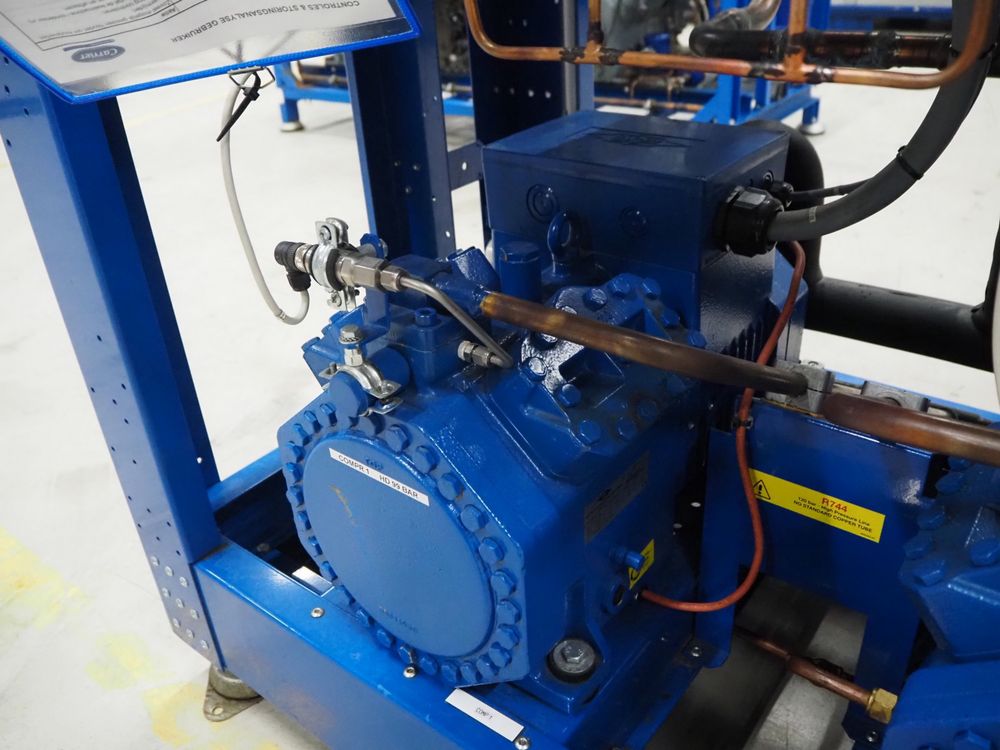Промислова холодильна станція Carrier на CO2 R744