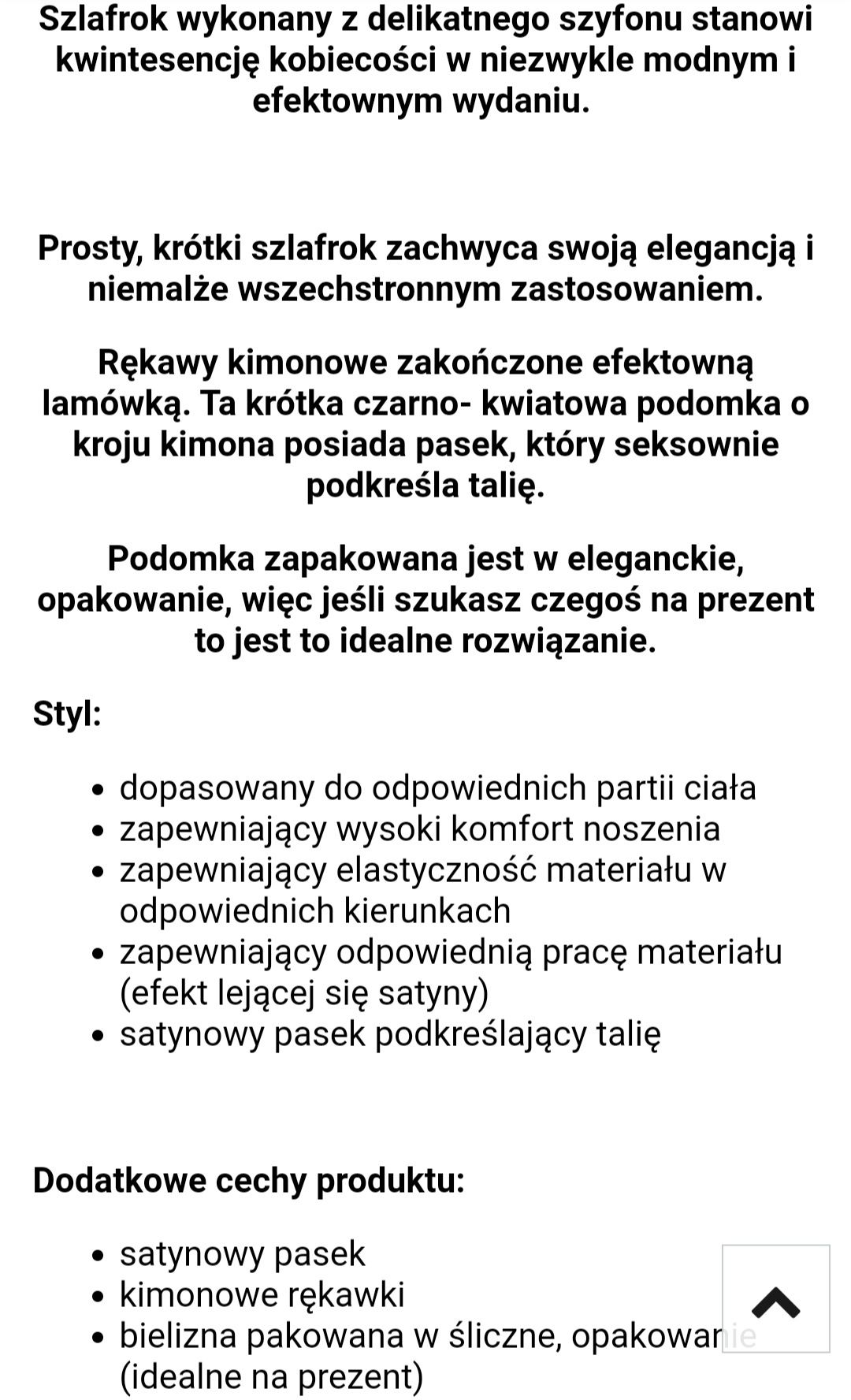 Szlafrok kimono japoński