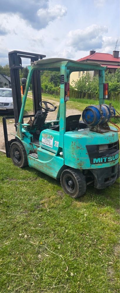 Sprzedam wózek widłowy Mitsubishi FG20 gazowy