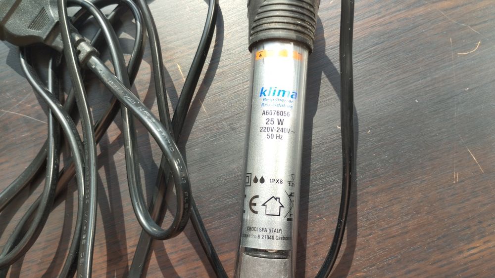 Amtra Klima Италия 25W керамический нагреватель и сачок Tetra