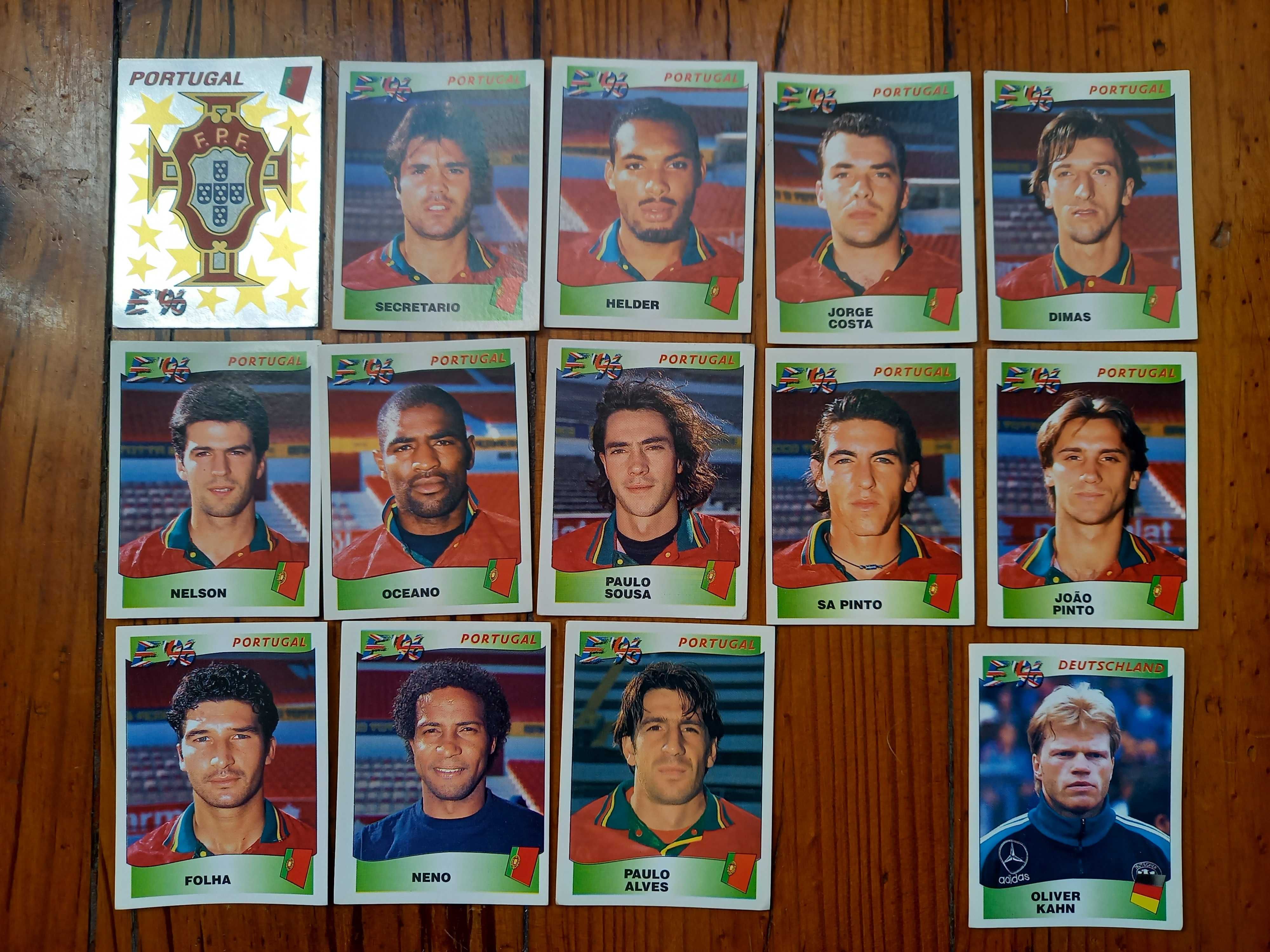 Cromos Europeus de futebol(Portugal e Vencedores)da Panini