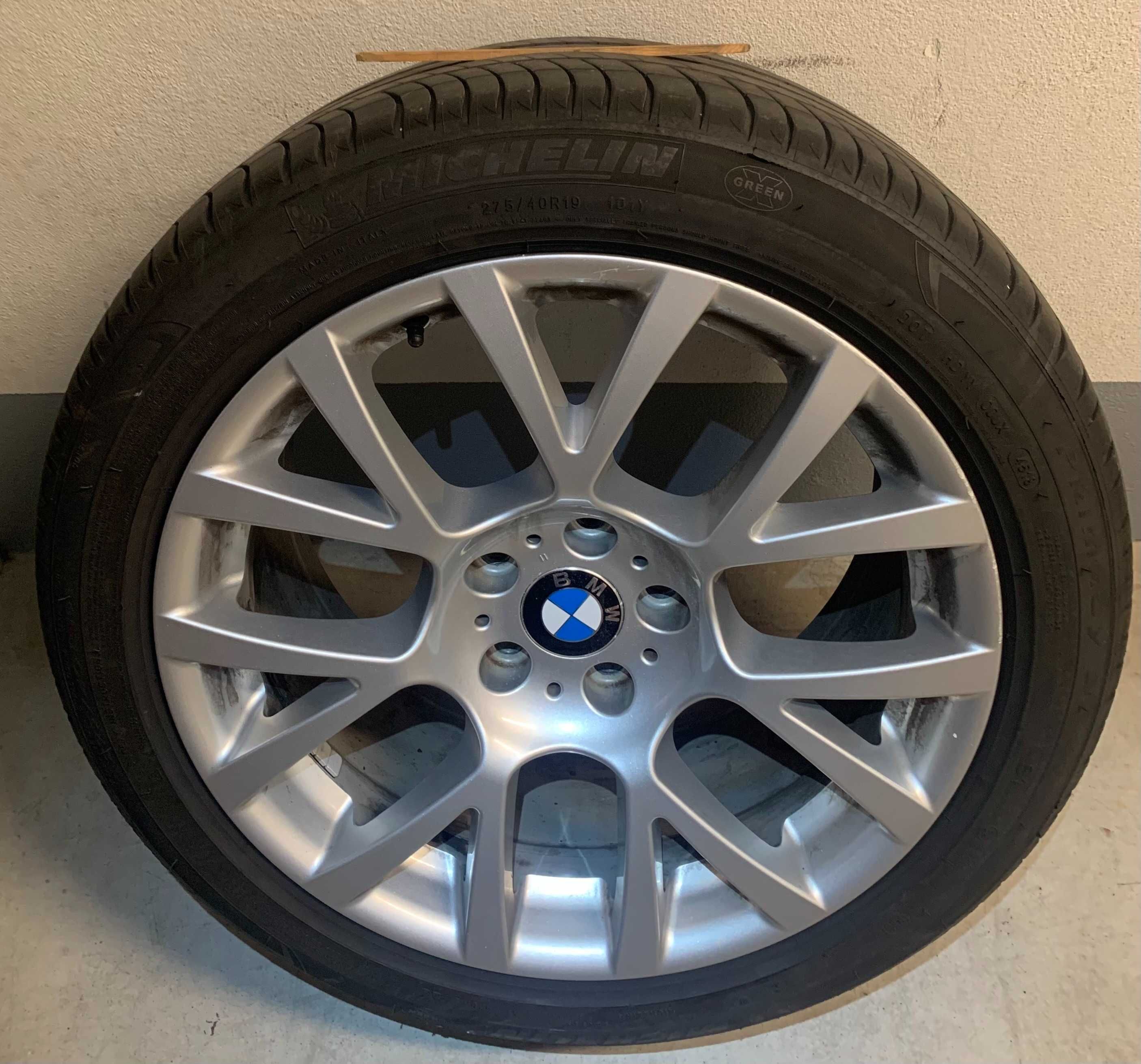 Koła BMW OE styling 238 19" F01 F02 F07 opony Michelin 2 x 245 2 x 275