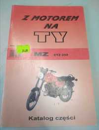 Książka katalog części MZ ETZ 250