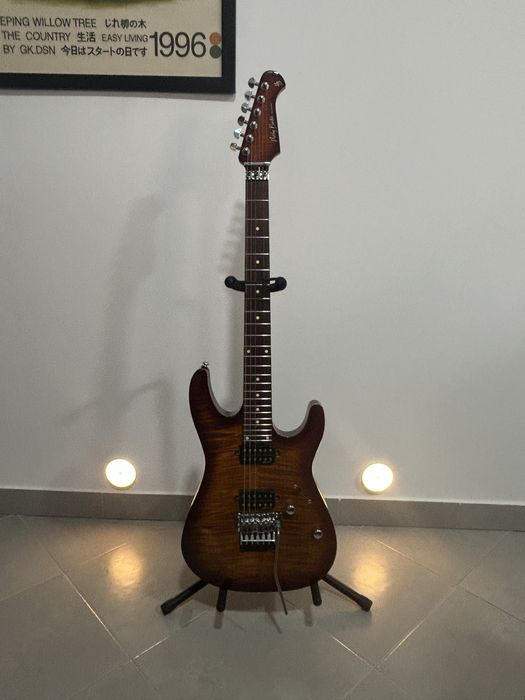 Guitarra Elétrica Harley Benton Fusion-III HSH Roasted FBB
