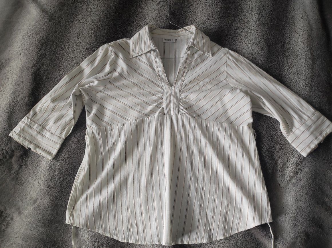 Bluzka ciążowa koszulowa do pracy C&A 40/42