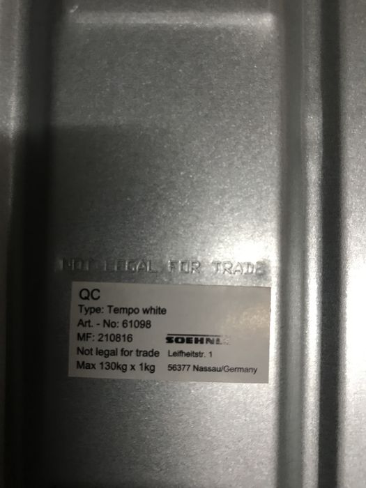 Balança Analógica SOEHNLE White 130