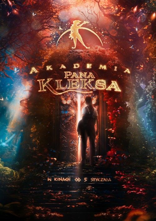 Plakat z filmu „Akademia Pana Kleksa”