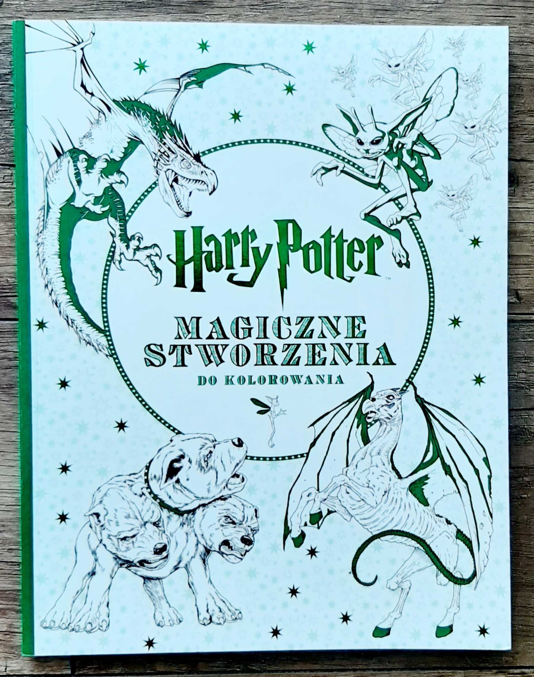 Harry Potter -  Magiczne Stworzenia do kolorowania WYDANIE POLSKIE