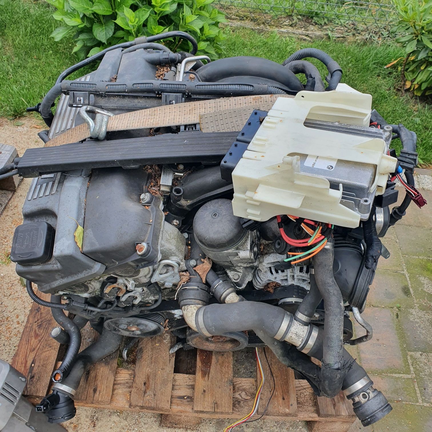 Silnik, motor słupek, N46b20 118, 318,