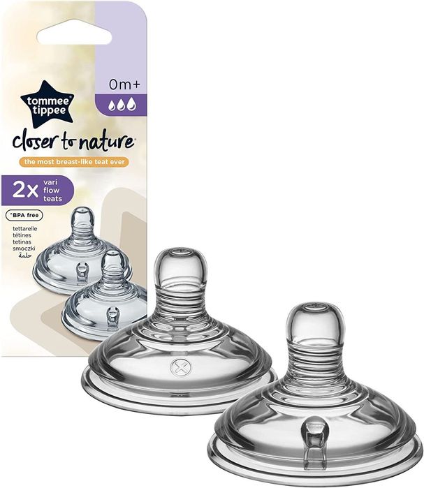 Smoczki Tommee Tippee Closer to Nature 0m – 2 sztuki