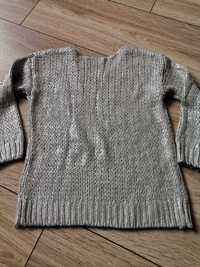 Sweterek srebrny 98/104