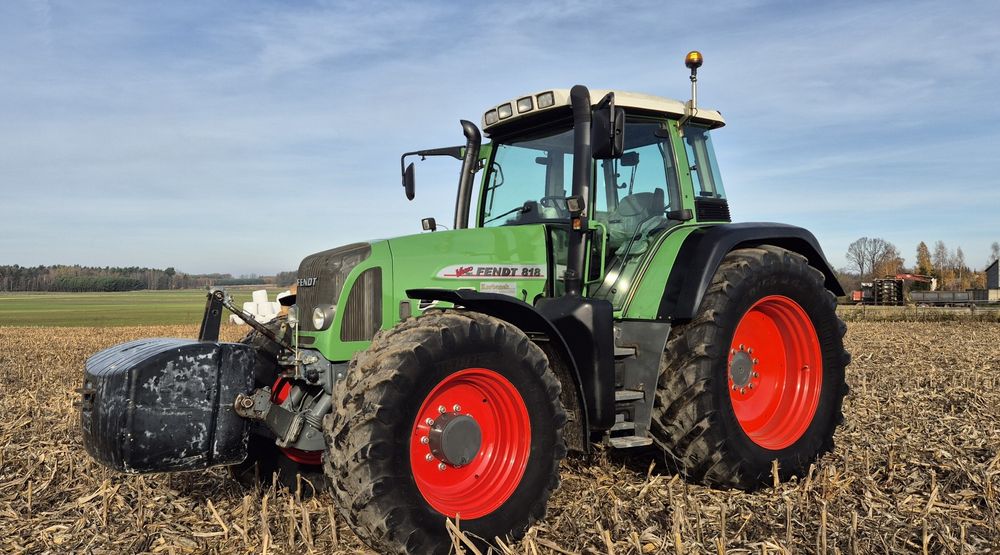 Fendt 818 Vario Tms 06r tylko 4500godz Stan idealny! Orginal