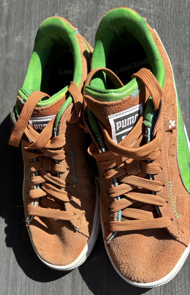 Buty chłopięce Puma Suede Minecraft Jr