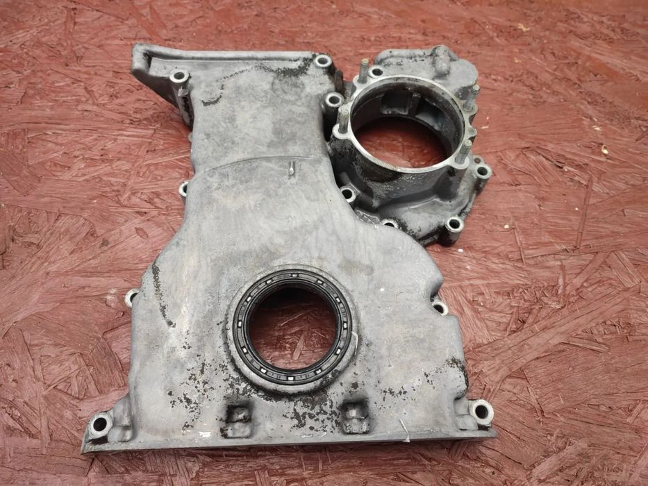 BMW E38 / E39 / E46 / E53 / E60 / E61 / E65 / E66 / E83 / E85 / Z3. ORYGINALNA OBUDOWA ROZRZĄDU DO SILNIKÓW GAMY M54X ORAZ M52TUX ( 2X VANOS ). O NR: 1 436 720 OEM. W BARDZO DOBRYM STANIE TECHNICZNYM.