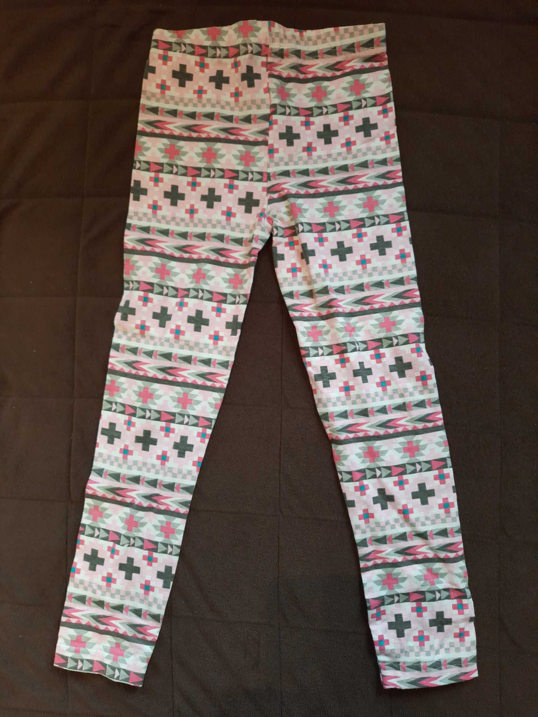 Legginsy dziewczęce 116 - Nowe bez metki