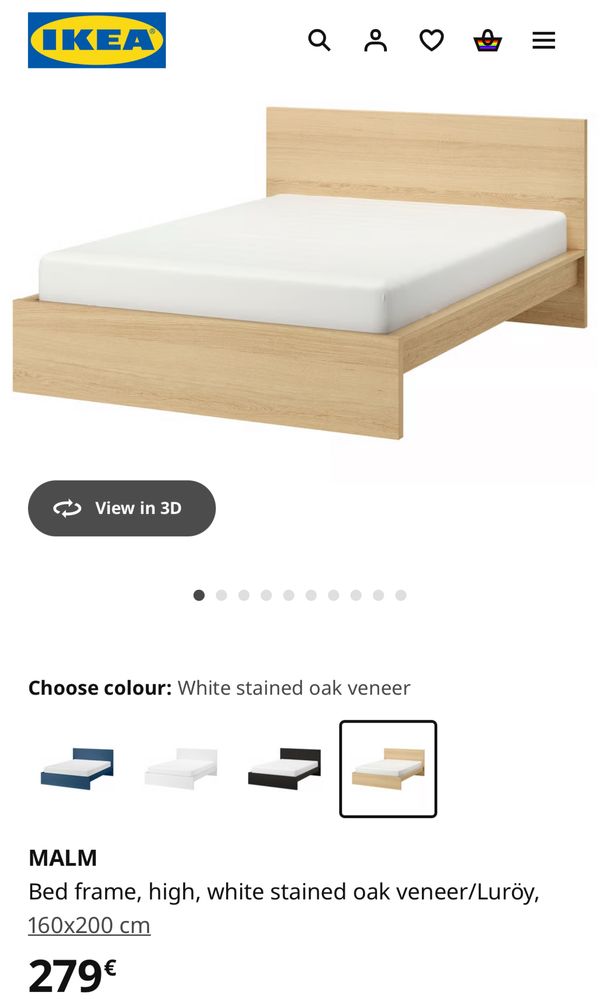 Cama com estrado 160x200