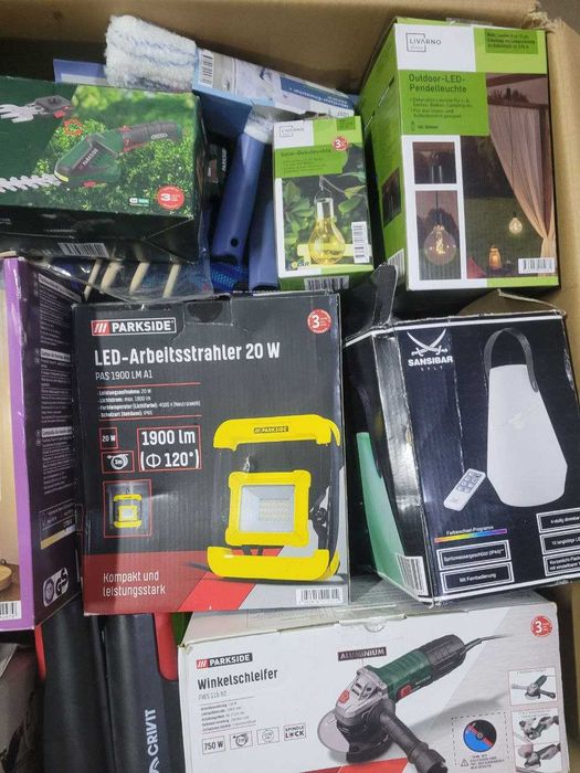 Товар на паллете з Lidl та Amazon ! Вигідна пропозиція! 141 кг