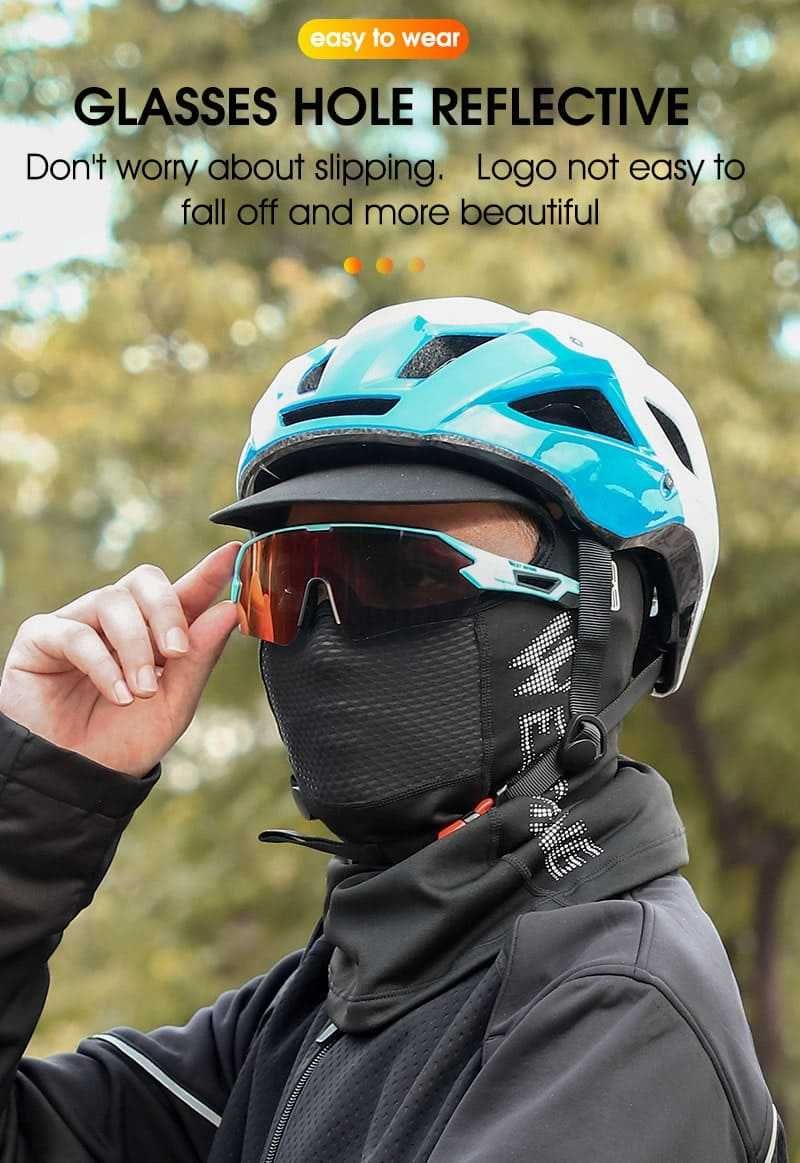 Велобалаклава West Biking маска балаклава мото веломаска