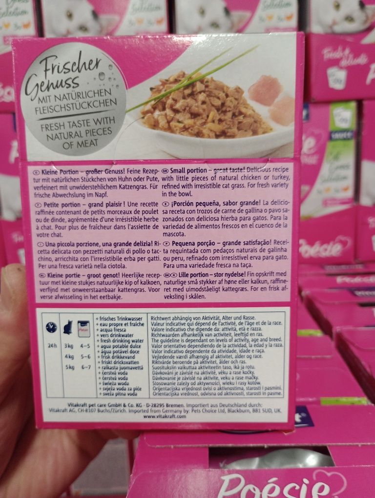 Karma vitakraft super cena 20 box 120saszetek