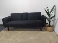 Liquidação de Sofá cama com porta vidro, portes grátis,