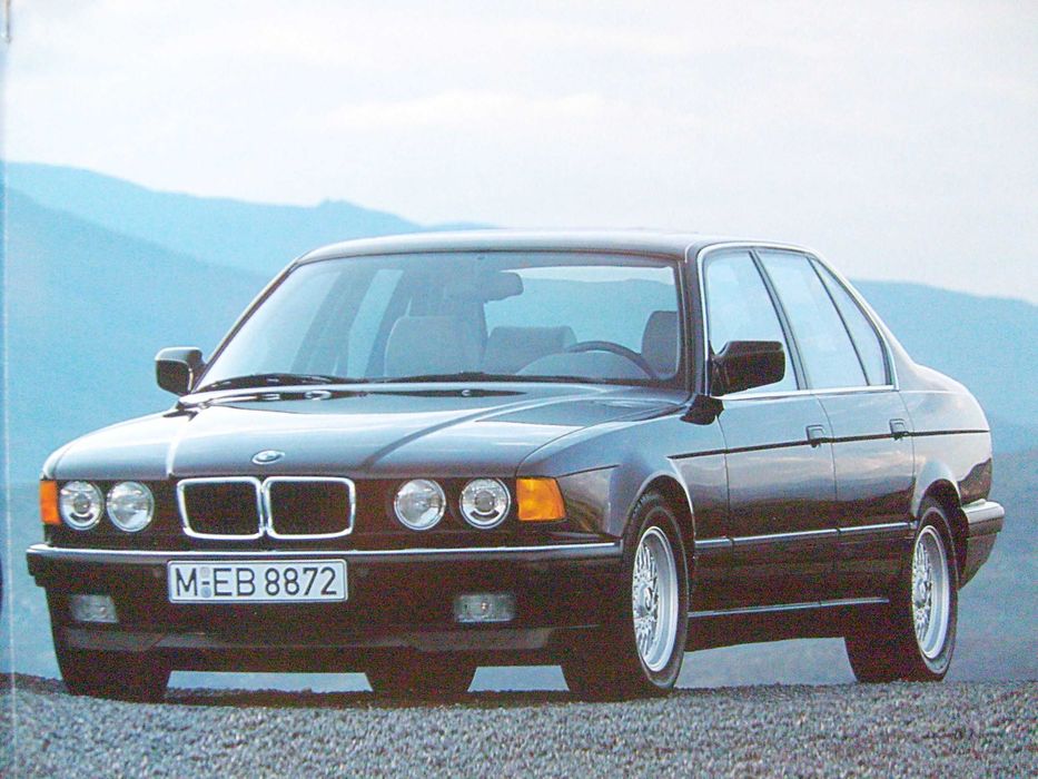 BMW Programm '92 - 3 E30 + E36, 5 E34 + M5, 7 E32, 8 E31 / prospekt
