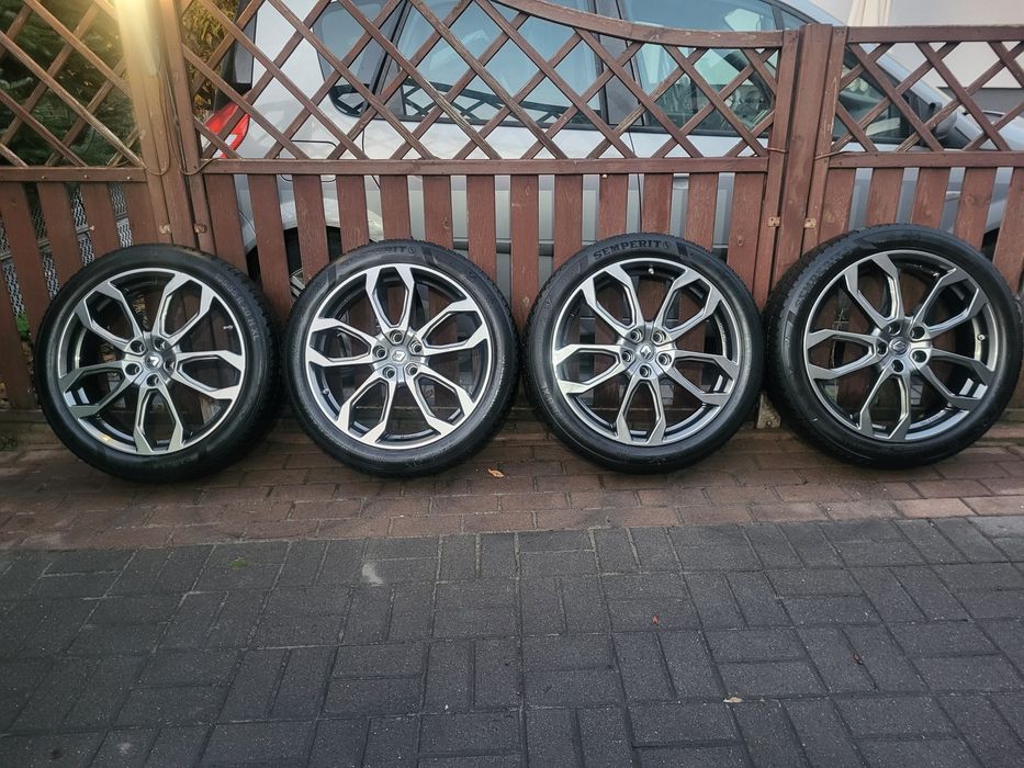 Oryginalne felgi aluminiowe do Renault Scenic z oponami 195/55R20 zima