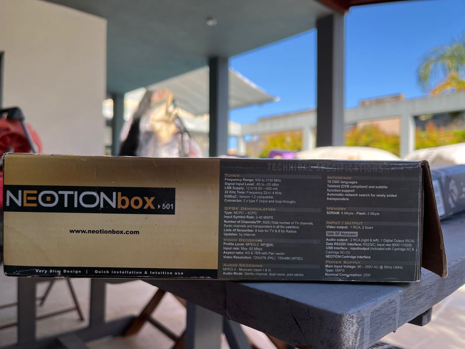 Sintonizador/receptor de satélite